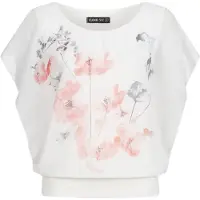 Cloud5ive Blusa gris / salmón / offwhite