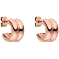 Purelei Pendientes 'Flow' oro rosa