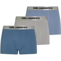 Karl Lagerfeld Calzoncillo boxer azul ahumado / gris / negro