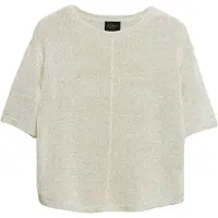 s.Oliver Pullover White Talla: M | Sudaderas con Capucha Outlet | Mujer | Blanco