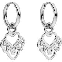 Purelei Pendientes 'Heart' plata