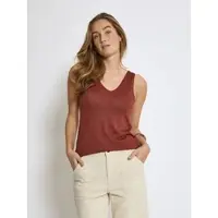 Minus Top 'Carli' rojizo