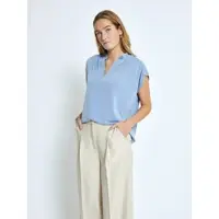 Minus Blusa 'Fiba' azul claro