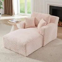 STILVORA : Sofá chaise longue de cuerda, ideal como sofá cama, sin necesidad de montaje. Sillón reclinable cómodo para el salón, sillón de descanso para la oficina y el apartamento