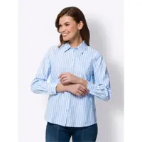 HEINE Blusa azul cielo / blanco