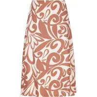 Dreimaster Klassik Falda beige / blanco