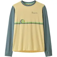 Patagonia - Kid's L/S Cap SW T-Shirt - Camiseta funcional size XXL, gris
