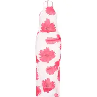 IZIA Vestido rosa / blanco