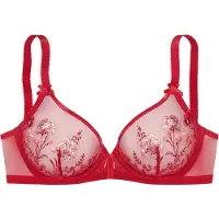 LASCANA Sujetador rosé / rojo