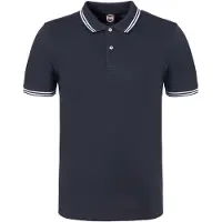 Colmar Camiseta azul oscuro / blanco