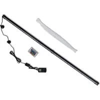 vidaXL Lámpara de burbujas LED para acuarios, RGB, 107 cm