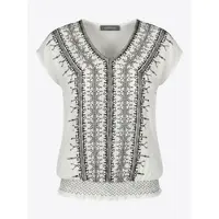 KOROSHI Blusa negro / blanco