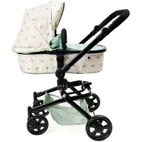 Eurekakids Cochecito De Muñeca 2 En 1