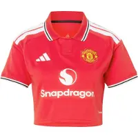 Adidas adidasCamiseta primera equipación Manchester United 26/27 Crop 2XS Mufc Red Mujer