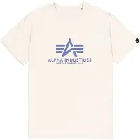 Alpha industries Camiseta lila moteado / blanco