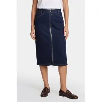 Calvin Klein Jeans Denim Zip Front Skirt Ck Classic Rinse Talla: W29 | Faldas Midi Outlet | Mujer
