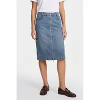 Calvin Klein Denim Zip Front Skirt Vintage Road Talla: W32 | Faldas Midi Outlet | Mujer
