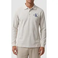 Calvin Klein Ls Chunky Pique Relaxed Polo Chalk Talla: XL | Manga Larga Outlet | Hombre