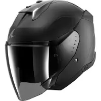 Shark Skwal I3 Jet Dark Shadow casco abierto Mate/Negro L unisex
