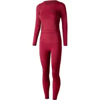 Lenz Conjunto De Capa Base De Manga Larga Merino Underwear Long Pant