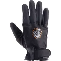Helstons Guantes De Cuero Perforado Tiger