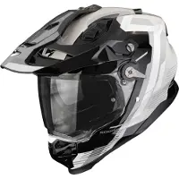 Scorpion ADF-9000 Air Patrol Casco integral y de cross Negro/Plata XL unisex