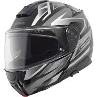 Schuberth C5 Zenith Casco Abatible Gris/Negro 57 unisex, talla M
