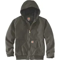 Carhartt - Duck Active Jacket - Chaqueta sport size L, marrón