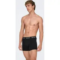 Only & Sons Calzoncillo boxer 'ONSFitz' negro / blanco