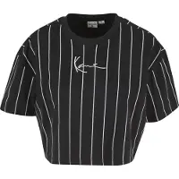 Karl kani Camiseta negro / blanco