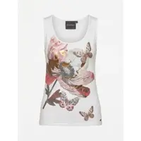 KOROSHI Top cobre / gris / rosa / blanco