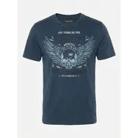 KOROSHI Camiseta añil / azul noche