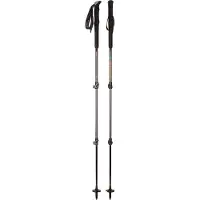 Kohla - Alpinist Stock - Bastones de trekking size 105 - 140 cm, negro/naranja