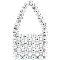 Koosh Bolso de mano plata