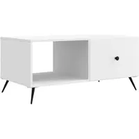Syfax Mesa de Café 90 x 50 x 40 cm Madera de Ingeniería