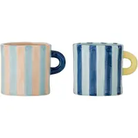 Bloomingville Taza Phoenix Multi Set Of 2 Stoneware