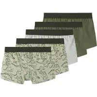 Name it Calzoncillo gris moteado / oliva / pino / verde pastel
