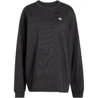 Adidas adidasCAMISETA DE MANGA LARGA Y CORTE HOLGADO ESSENTIALS XS Black Mujer