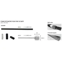 Elvedes Cable De Cambio Microflex 3.2 Mm