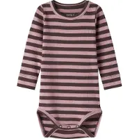Name it Pijama entero/body 'NBNBANIO' chocolate / rosa