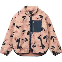 Liewood Chaqueta polar 'Nolan' navy / altrosa / rosa pastel