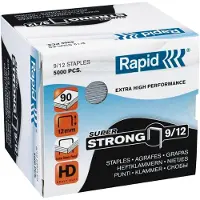 Rapid Grapas Galvanizadas 9/12 Mm X5000 Super Strong