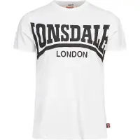 Lonsdale Camiseta 'York' gris oscuro / offwhite
