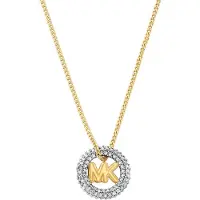 Michael Kors Cadena oro / transparente