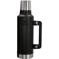 Stanley The Legendary Classic Bottle 2.0 2.0QT, Black 10-11348-0065 botella térmica con tapón vertedor y vaso, 1.9L