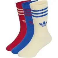 Adidas adidasCalcetín clásico (3 pares) 25-27 Team Victory Red / Bold Blue / Warm Vanilla Niño