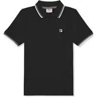 FILA Biella Regular Polo Shirt Black Talla: 134/140 | Camisas Outlet | Unisex | Negro