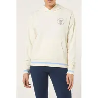 FILA Marlia Relaxed Graphic Hoodie Egret Talla: S | Sudaderas con Capucha Outlet | Mujer