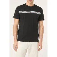 FILA Camiseta 'DIECIMO regular heritage tape t-shirt' negro