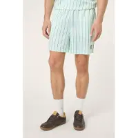 FILA Coverciano Loose Pinstriped Satin Shorts Soothing Sea / Brac Talla: S | Pantalones Cortos Outlet | Hombre